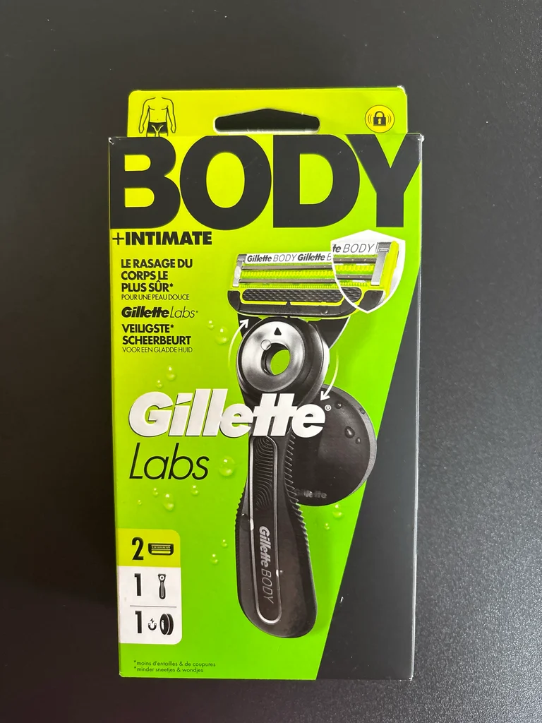 🪒 Rasoir Gillette Body Intimate – Neuf